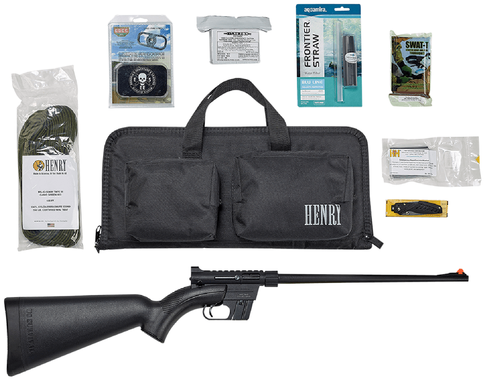 Henry Repeating Arms Henry Survival Pack 22lr Blk