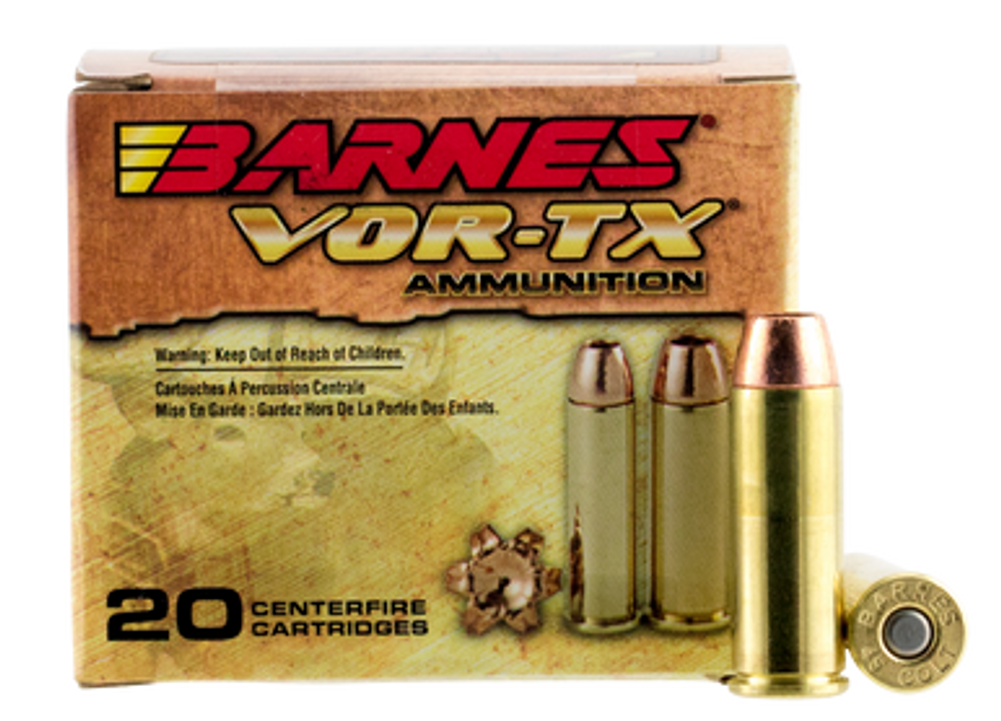 Barnes Bullets Vor-tx, Brns 21547 Bb45clt3    45colt    200 Xpb     20/10