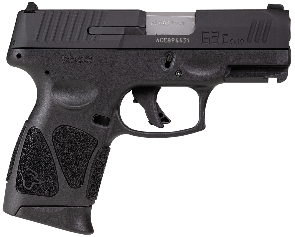 Taurus G3c 9mm Blk/blk 3.2" 12+1 Nms