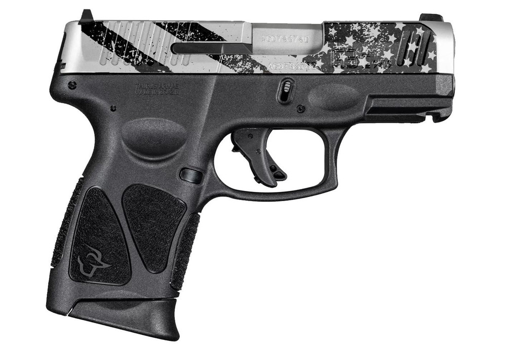 Taurus G3c 9mm Blk/ss Flag 3.2" 10+1#