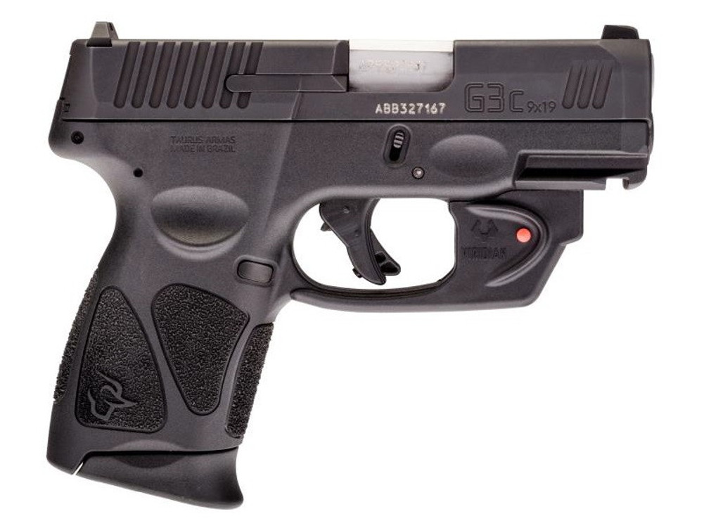 Taurus G3c 9mm Blk 3.2" 12+1 Viridian