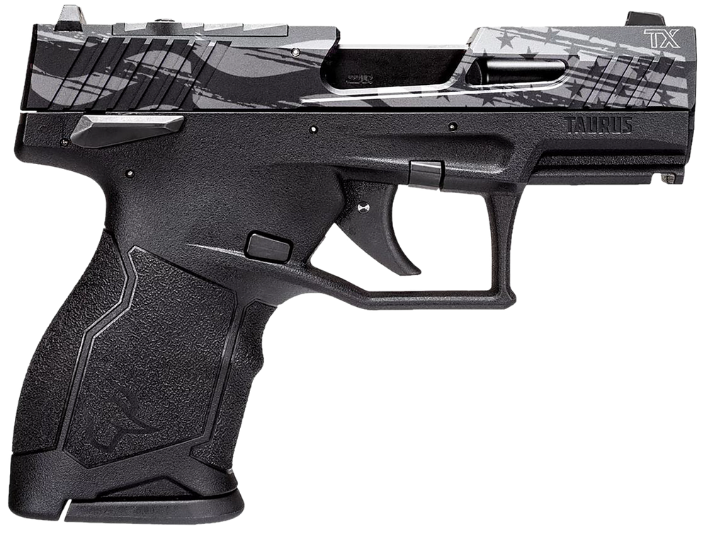 Taurus Tx22c 22lr Bk/flag 10+1 Nothrd