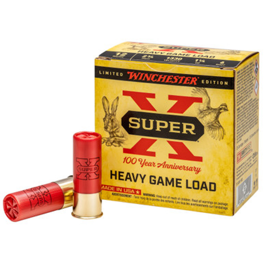 Win Sprx 12ga 2-3/4" 1.25 #6 100 Ani