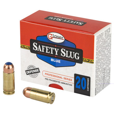 Glaser Blue 9mm+p 80gr 20/500