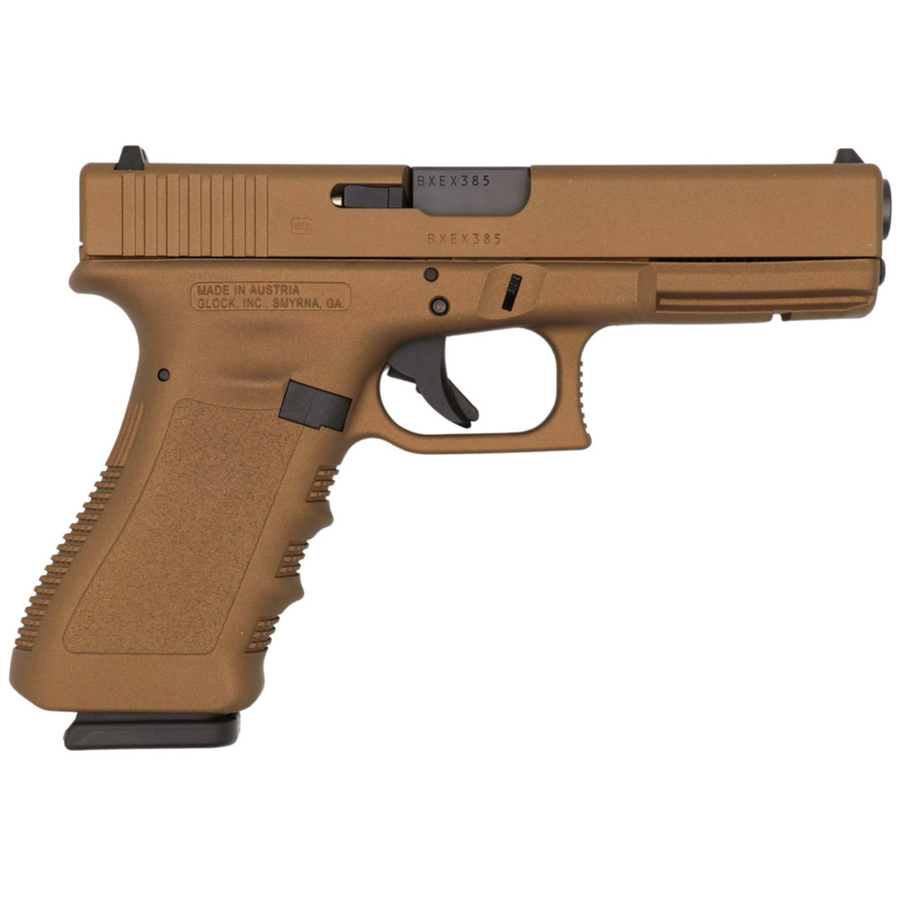 Glock 17 Gen3 9mm 17rd Burnt Bronze