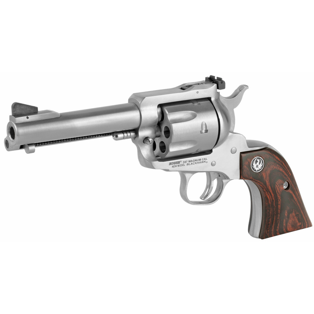 Ruger Blkhwk 357mag/9mm 4.6" Sts 6rd