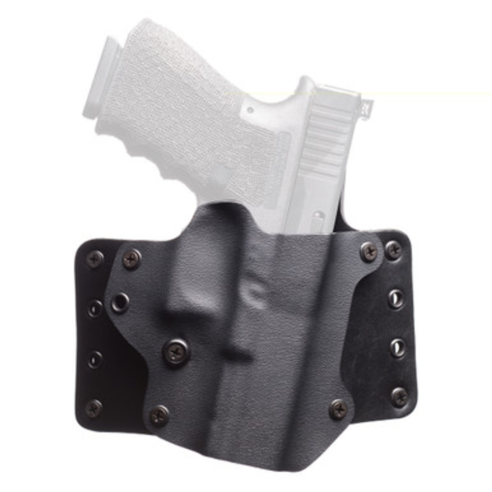 Blk Pnt Lthr Wing For Glk 19 Rh Blk