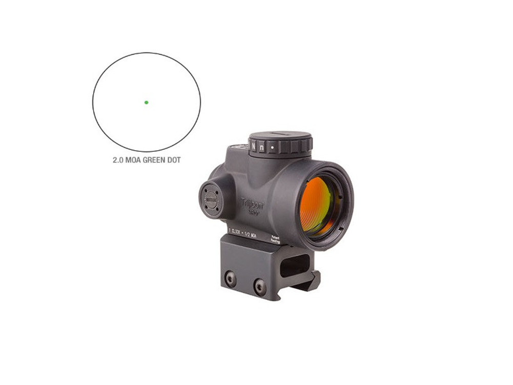 Trijicon Mro 1x25 2.0 Moa Ill Gn Fcw Mt