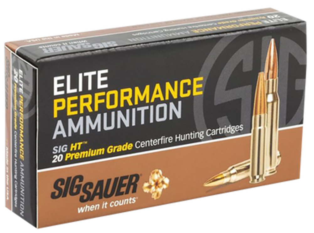 Sig Sauer Elite Copper Hunting, Sig E270h1-20      Elite Cp H  270  120 Gr   20/10