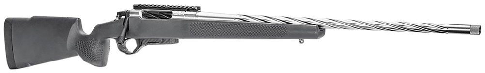 Seekins Precision 0011710157 Havak PH2  6.8 Western 3+1 24" Fluted, Stainless Barrel/Rec, Black Synthetic Stock, Scope Mount