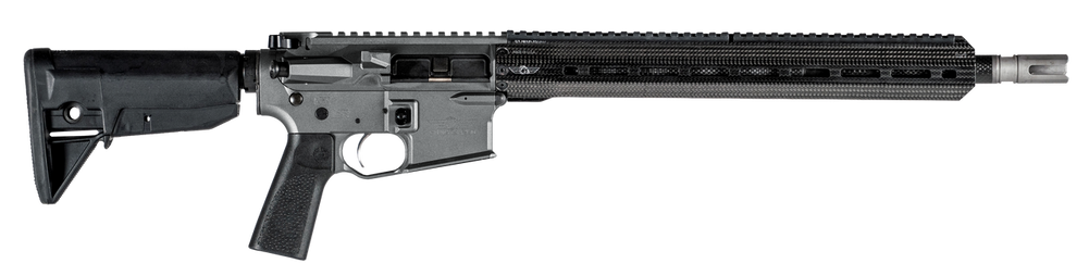 Christensen Arms 8010900604 CA-15 G2 *CO Compliant 223 Wylde 10+1 16" Barrel, Tungsten Gray Cerakote Metal Finish, Black Adjustable BCM Gunfighter Stock, Black Polymer Grip