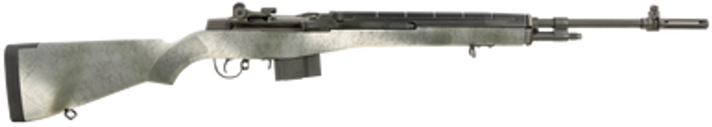Springfield Armory MA9112 M1A Standard Issue Sports South Exclusive 308 Win/7.62x51mm 10+1/15+1 22" Black Cerakote Steel Barrel & Picatinny Rail Steel Receiver, Fixed GB Black Speckled Synthetic Stock