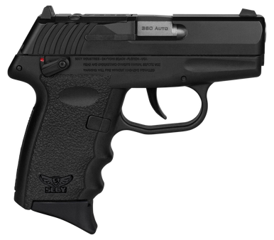 SCCY Industries CPX4CBBKRDRG3 CPX-4 RD 380 ACP 10+1 2.96" Black Polymer/Serrated Black Nitride Stainless Steel Slide/Finger Grooved Black Polymer Grip