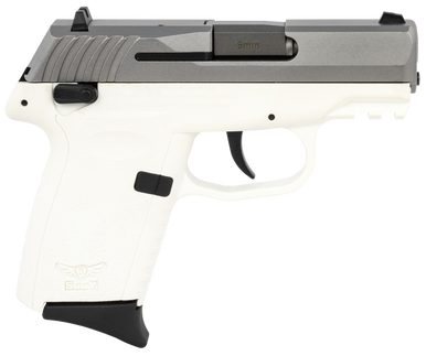 SCCY Industries CPX1TTWTG3 CPX-1 Gen3 9mm Luger 10+1 3.10" White Polymer w/Picatinny Rail Serrated SS Slide White Polymer Grip