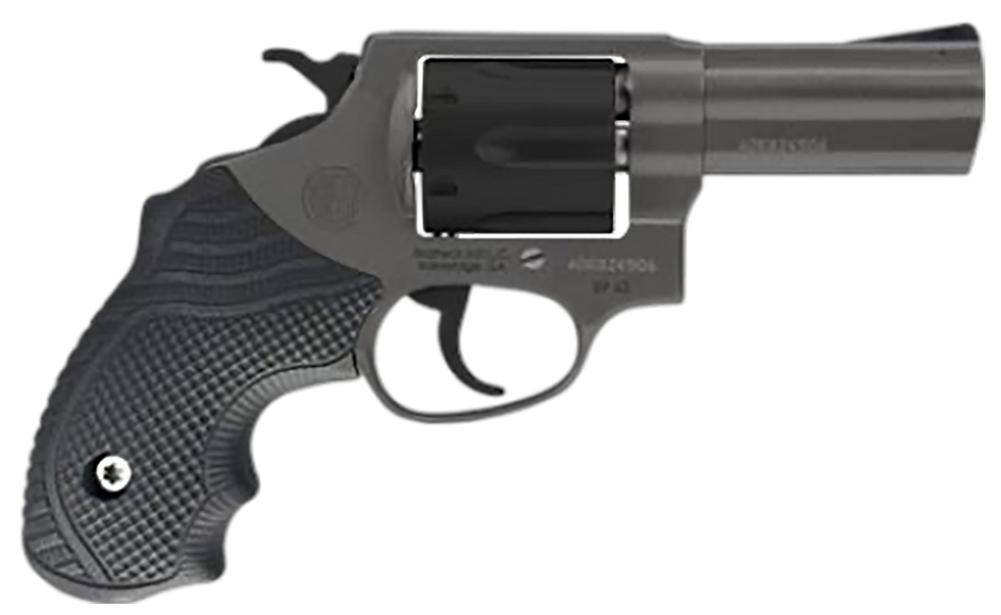 Rossi 2RP631CLOK RP63  Small Frame 357 Mag/38 Special +P 6rd 3" Tungsten Cerakote Stainless Steel Barrel, Matte Black Cylinder, Tungsten Cerakote Stainless Steel Frame, Black LOK Grip