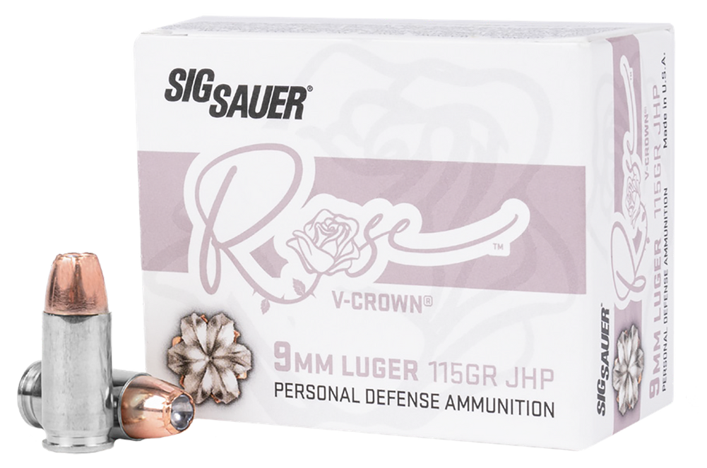 Sig Sauer Rose, Sig E9mma1-rose-20  Rose 9mm  115gr  V-crown 20/10