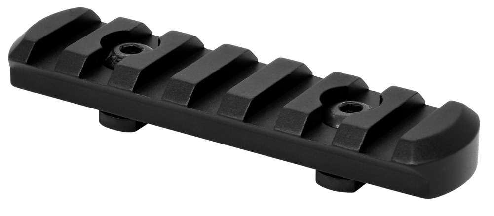 Warne M-lok  7 Slot Rail, Warne 6203m       M-lok 7 Slot Rail  Blk