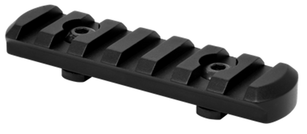 Warne M-lok  7 Slot Rail, Warne 6203m       M-lok 7 Slot Rail  Blk