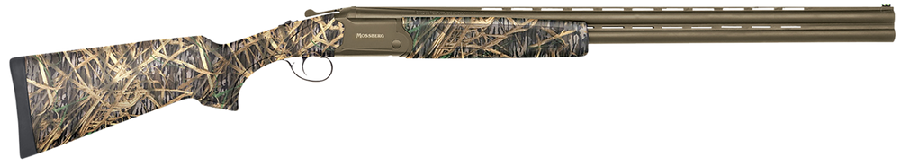 Mossberg 75488 Silver Reserve Eventide Waterfowl Over/Under 12 Gauge 3.50" 2rd 28", Bronze Barrel/Rec, Mossy Oak Vintage Shadowgrass Furniture, Fiber Optic Sight, 5 Field Set Chokes
