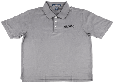 Glock Classic Polo, Glock Ap95875  Classic Cotton Polo  Grey        Md
