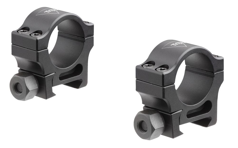 Trijicon Riflescope Rings, Trj Ac22005 Tr100 1in  Std  Rings Alum