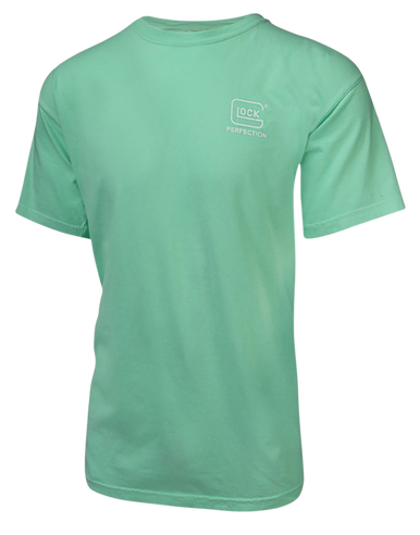 Glock Crossover, Glock Aa75137  Crossover Ss Tshirt Turq         Sm