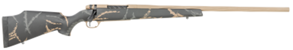 Weatherby MAM05N65CMR6B Mark V Accumark LTD 6.5 Creedmoor 4+1 22" Barrel, Burnt Bronze Cerakote Finish, Gray/Brown Accent Black Fixed Monte Carlo Stock