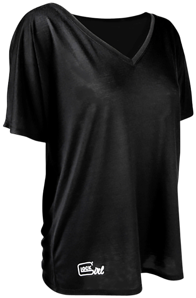 Glock Glock Girl Relaxed, Glock Ap960354 Girl V-neck Shirt               2xl