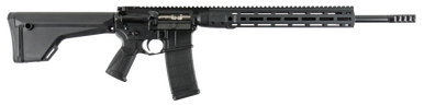 LWRC ICDIR5B18TM Individual Carbine MKII Target/Varmint 223 Wylde 18.10" 30+1 Black Hard Coat Anodized Adjustable Magpul MOE Stock DI Gas Block/Gas Tube