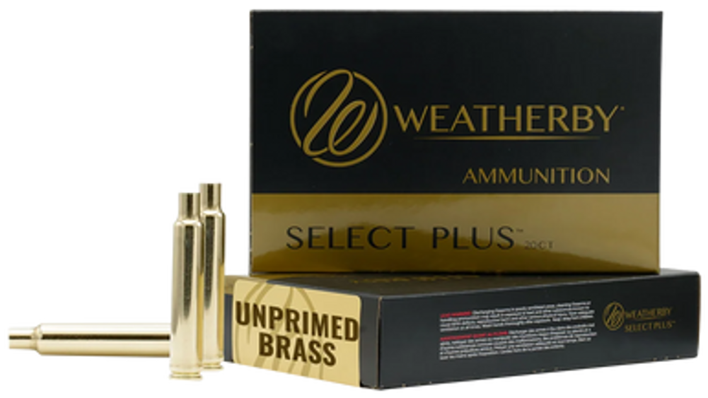 Weatherby Unprimed Cases, Wthby Brass653    Up Brass 6.5-300 Wby       20