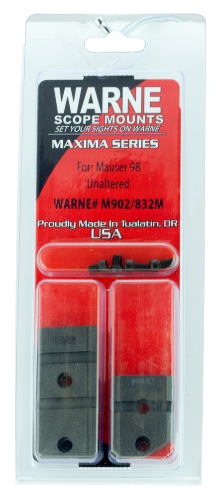 Warne Mauser 98 Unaltered, Warne M902/832m   Base Set Mau 98    Mat