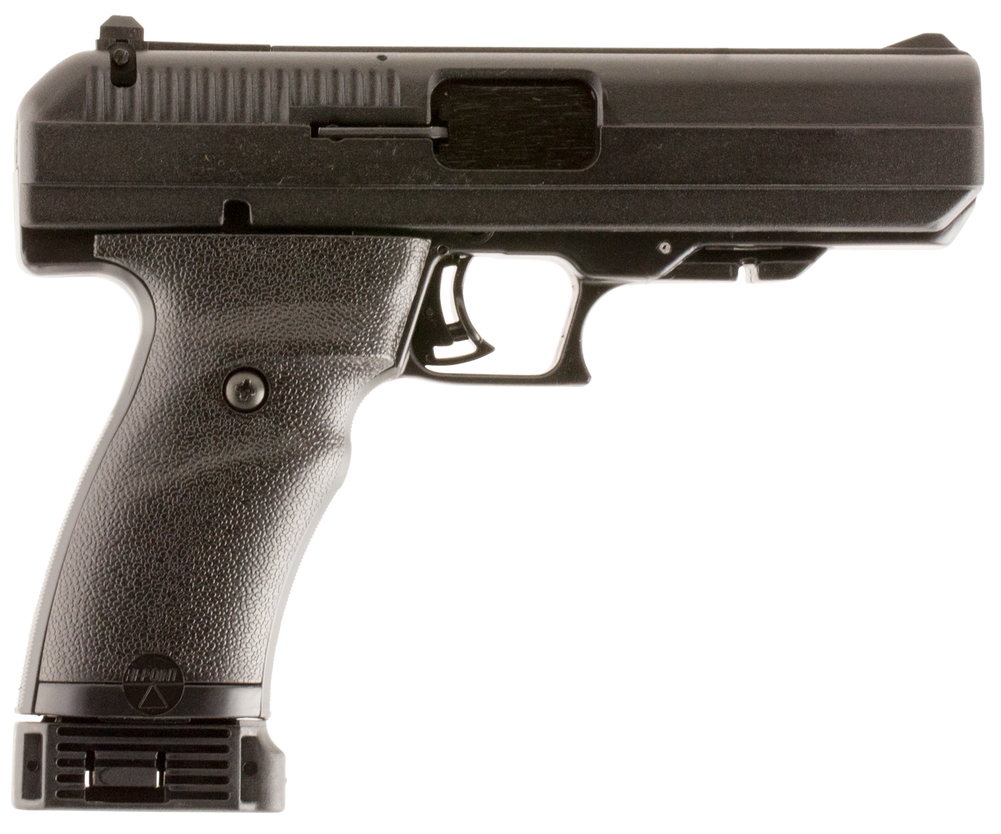 Hi-Point 34010LLTGM JCP  40 S&W 10+1 4.50" Black Serrated Steel Slide, Black Polymer Frame w/Picatinny Rail, Black Polymer Grip, LaserLyte Laser