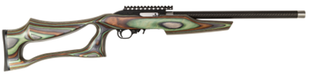 Magnum Research SSEFC22G Magnum Lite SwitchBolt Full Size 22 LR 10+1 17" Black Anodized Carbon Steel/Threaded Barrel, Black w/Integral Scope Base Receiver, Camo Fixed Thumbhole Stock, Right Hand