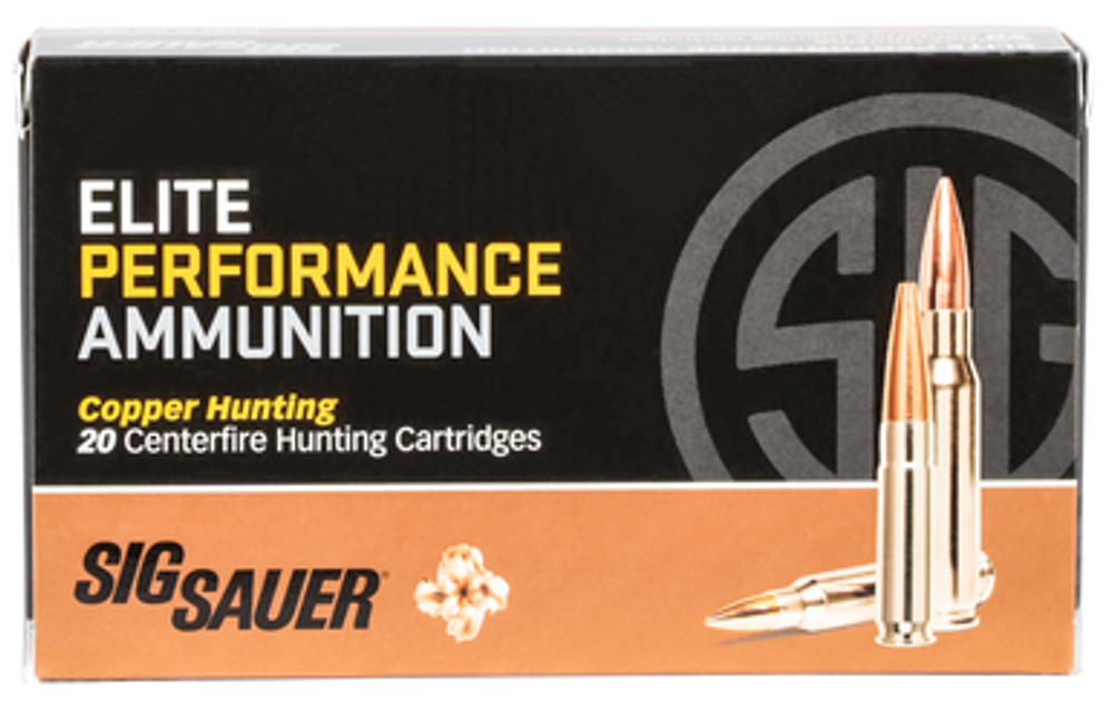Sig Sauer Elite Copper Hunting, Sig E3006h1-20     Elite Hunt 3006   150 Gr  20/10