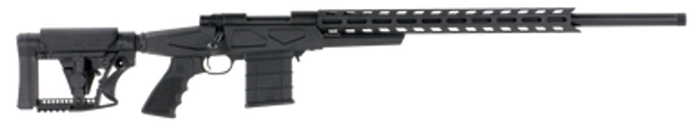 Howa HCRA73102 M1500 APC Chassis 308 Win 10+1 24" Heavy Threaded Barrel, 6 Position Luth-AR MBA-4 w/Aluminum Chassis Stock, Polymer Grip