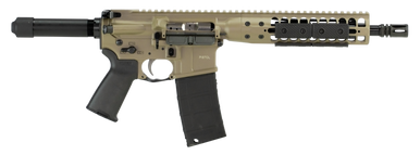 LWRC ICDIP5CK10 Individual Carbine Direct Impingement 5.56x45mm NATO 30+1 10.50" Barrel, Exclusive Flat Dark Earth Cerakote Receiver, Buffer Tube Stock, Magpul MOE Grip, Optics Ready