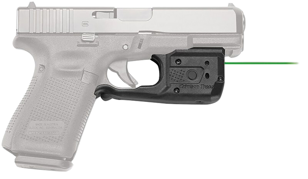 Crimson Trace Ll-807g Green Laserguard Pro, Crim 0169501    Ll807g Lsrgrd Pro Glkf/m G3/4/5 Gn