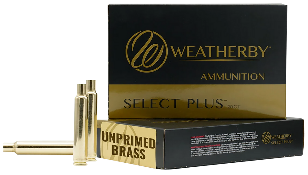 Weatherby Unprimed Cases, Wthby Brass257    Up Brass 257 Wby           20