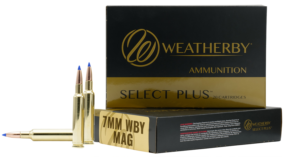 Weatherby Select Plus, Wthby N7mm160pt    7mmwby  160 Pt            20/10