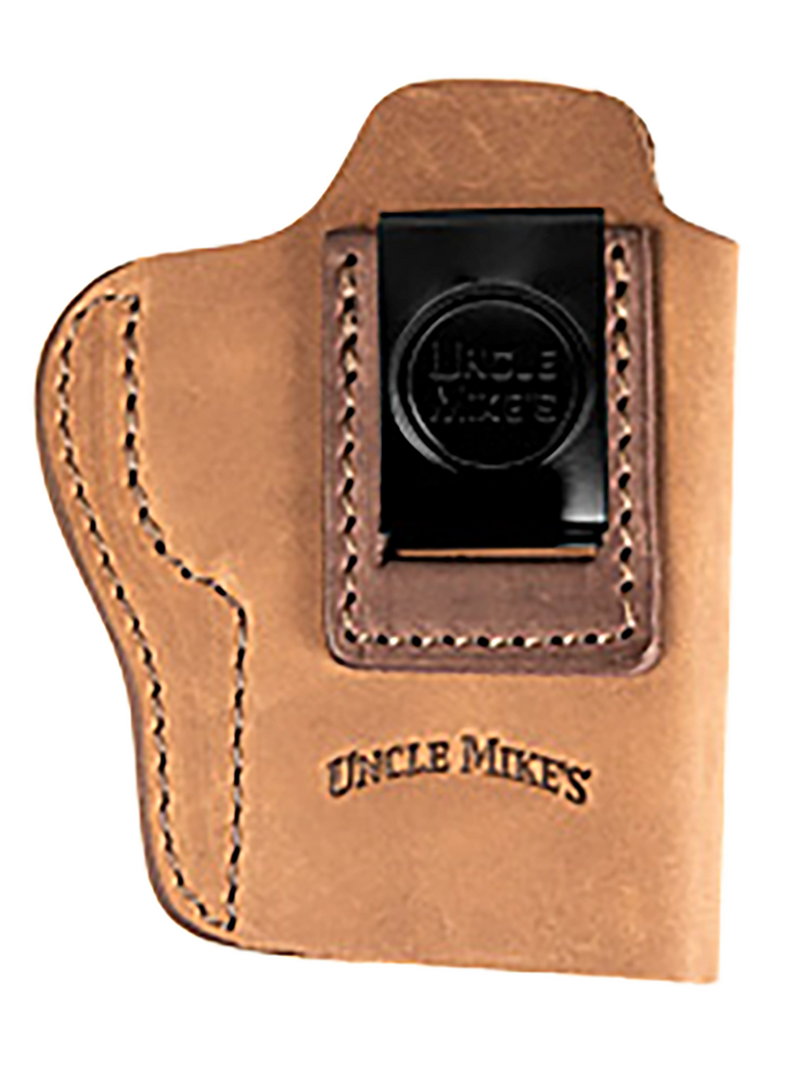 Uncle Mikes-leather(1791) Inside The Waistband, Unc-leather Um-iwb-4-brw-a  Iwb Size 4 G17/19  Brn