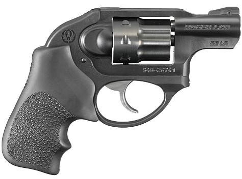 Ruger Lcr 22lr Bl/hogue Grp 8rd Dao