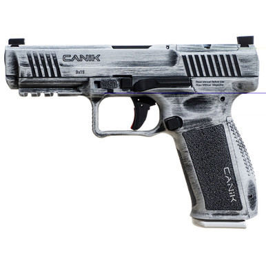 Canik HG5636ADN Mete SFT 9mm Luger 18+1(2) 4.46" Barrel, Serrated Optic Cut Slide, Polymer Frame w/Picatinny Accessory Rail & Beavertail, Speed loader and IWB/OWB Holster.