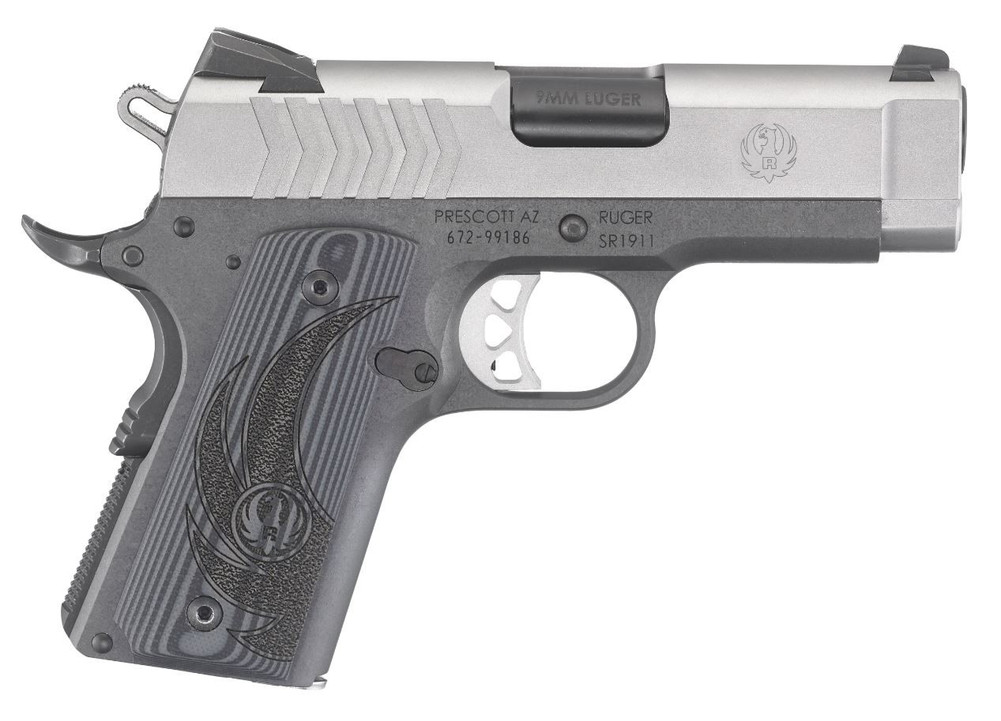 Ruger Sr1911 9mm Ss/alum 3.6" 8+1