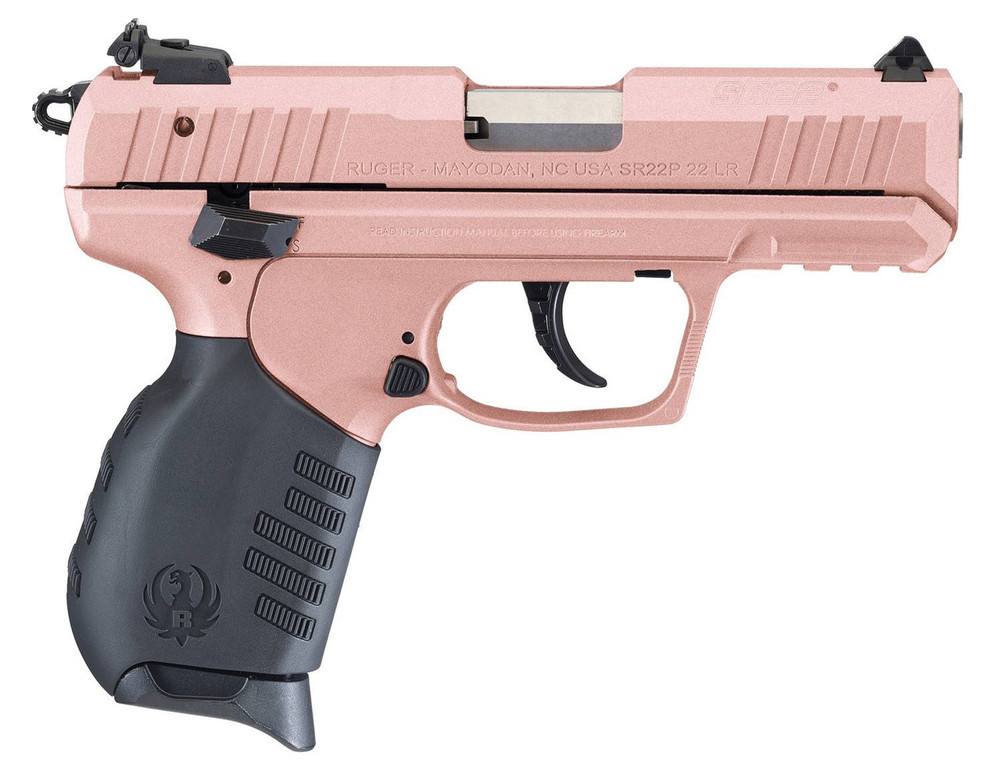Ruger SR22® 22 LR 3.5" 10+1 Rose Gold Ruger SR22® 22 LR 3.5" 10+1 Rose Gold