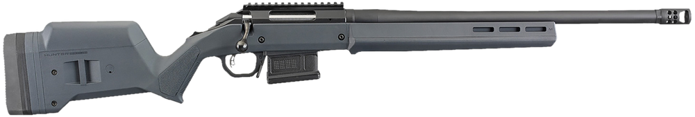 Ruger American¬Æ Rifle : Hunter 308 Win 20" 5 + 1 Black/Gray