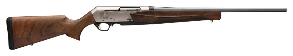 Browning 031047226 BAR MK3 30-06 Springfield 4+1 22" Polished Blued Barrel, Matte Nickel Engraved Aluminum Receiver, Oiled Turkish Walnut/ Wood Stock, Right Hand
