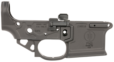 Primary Weapons 2M100SM111F MK1 Mod 2-M Black Anodized Stripped Lower For AR-15, Oversized Ambidextrous Bolt Release/Catch