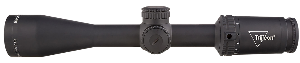 Trijicon Credo 3-9x40 Blk 1" Mil-sq Grn