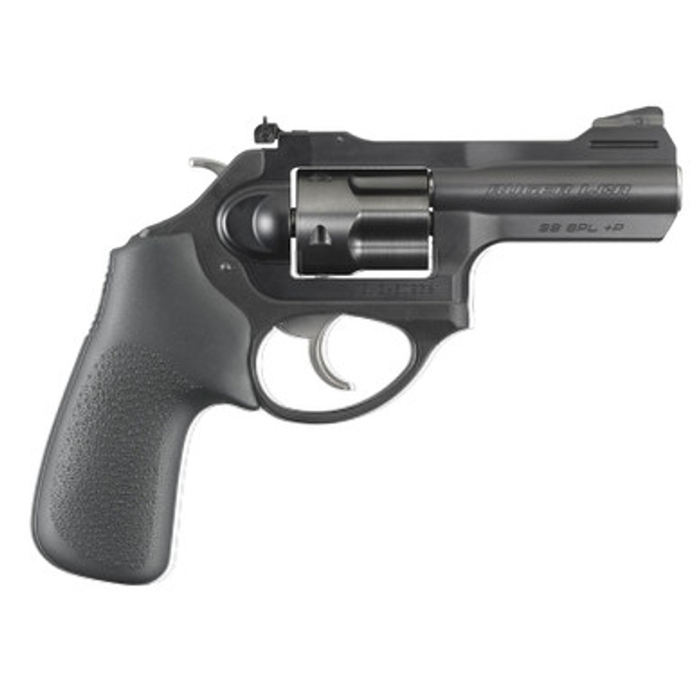 Ruger Lcrx 38spc+p Blk 3" Hogue Gp