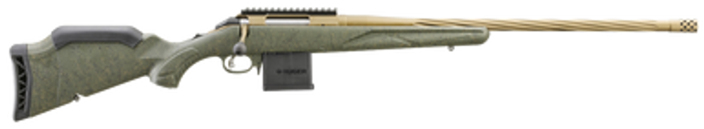 Ruger American¬Æ Rifle Generation II : Predator 223 Rem 22" 10 + 1 Green Splatter